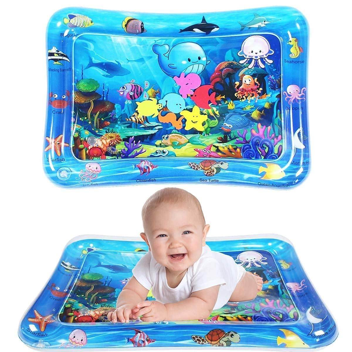 Baby Water Sensory Play Mat – Splash, Wiggle & Grow! - Ehaanza