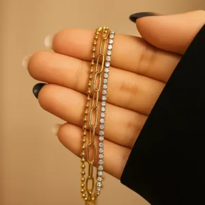20250831_0138_Elegant Bracelets Displayed_remix_01k3y9e3nkeej82rzjgah1abby - Ehaanza